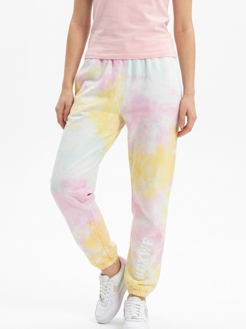 WHITE FOX X SARAH’S DAY | Pastel Tie Dye Jogger Sweatpants Women’s Size Small
